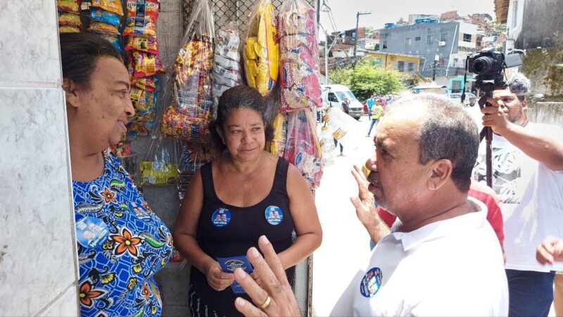 Hélio Guabiraba relembra lutas por melhorias para o Córrego do Jenipapo durante caminhada