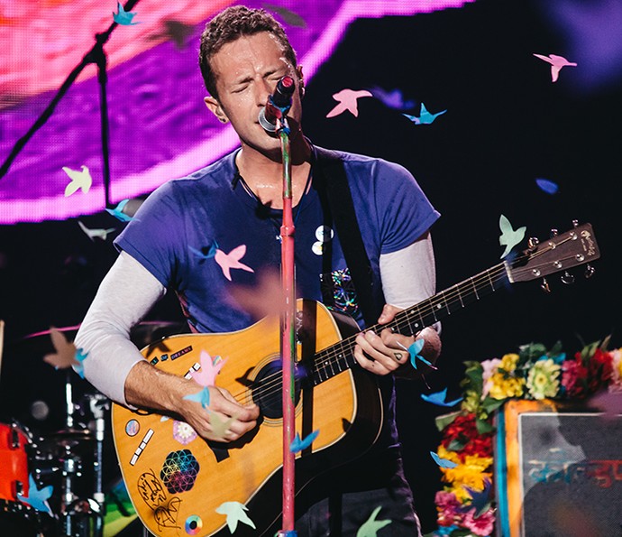 Coldplay transmitirá show ao vivo nos cinemas