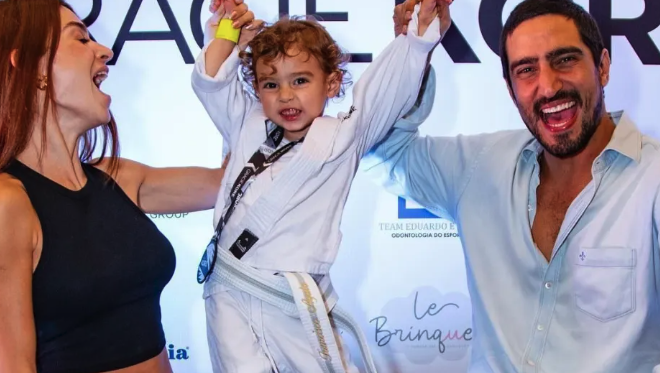 Thaila Ayala Se Emociona ao Ver Filho Francisco no Jiu-Jitsu: “Tive que Conter as Lágrimas”