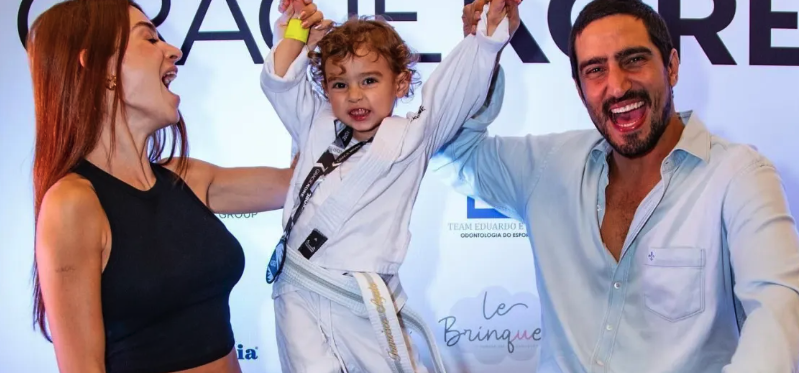 Thaila Ayala Se Emociona ao Ver Filho Francisco no Jiu-Jitsu: “Tive que Conter as Lágrimas”